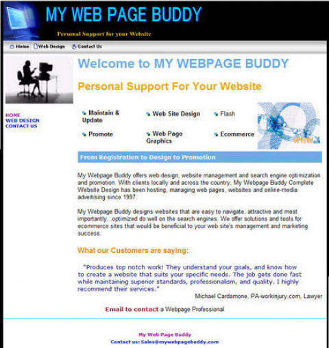 Visit My Web Page Buddy