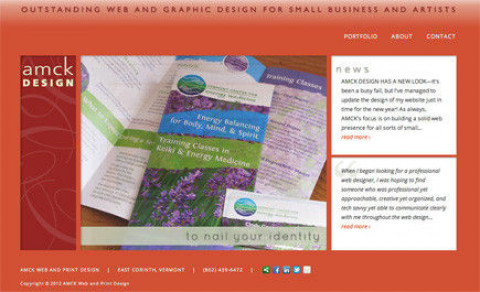Visit AMCK Web and Print Design