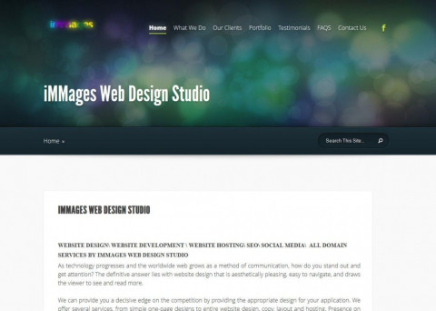 Visit iMMages Web Design Studio