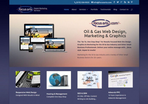 Visit FocusArts.com - Website Design - SEO & Digital Marketing Services